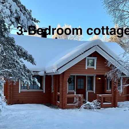 Log Cottages In 10 Min From Santa Claus Village-Sauna&Freeparking 로바니에미 외부 사진