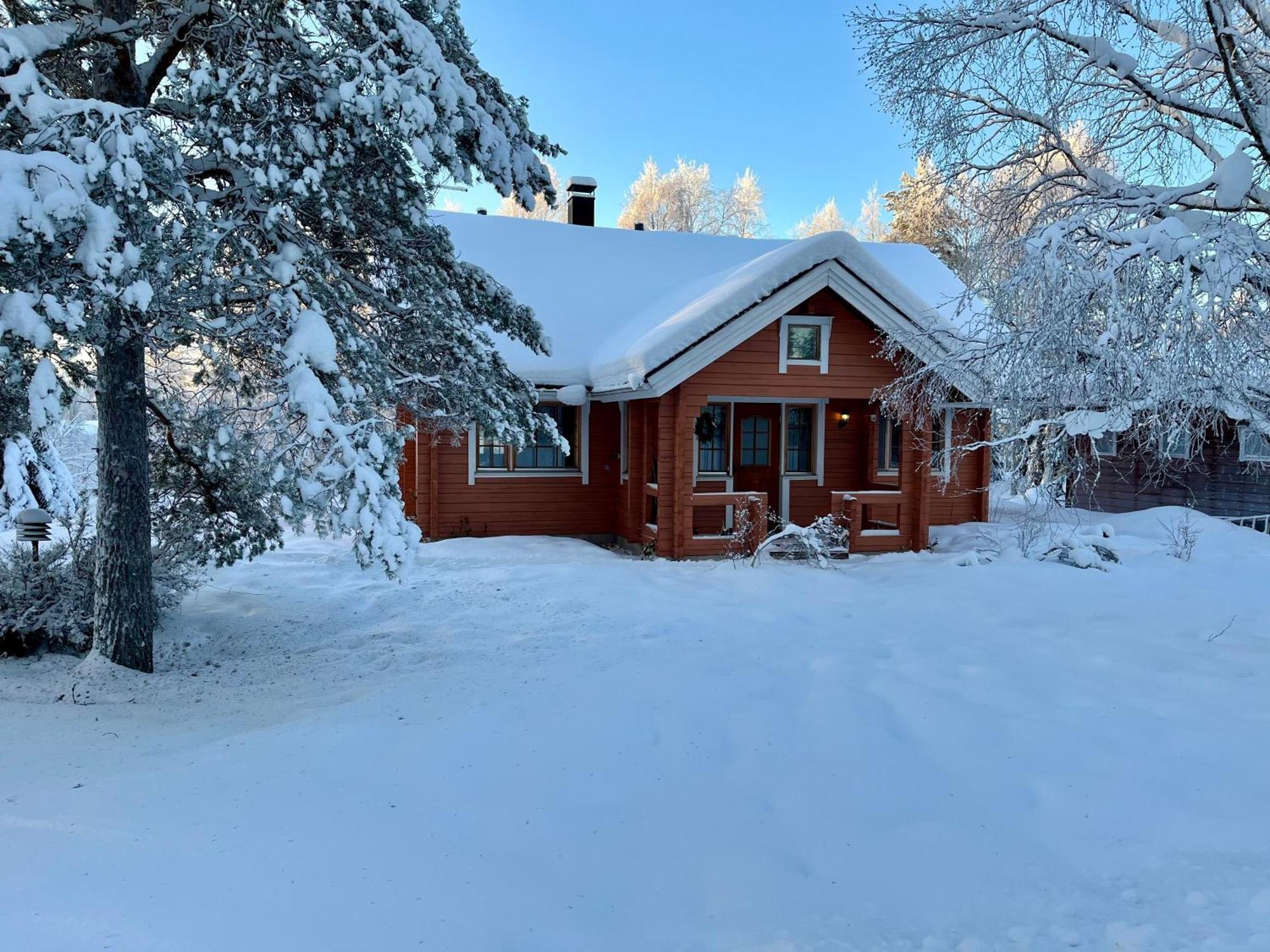 Log Cottages In 10 Min From Santa Claus Village-Sauna&Freeparking 로바니에미 외부 사진