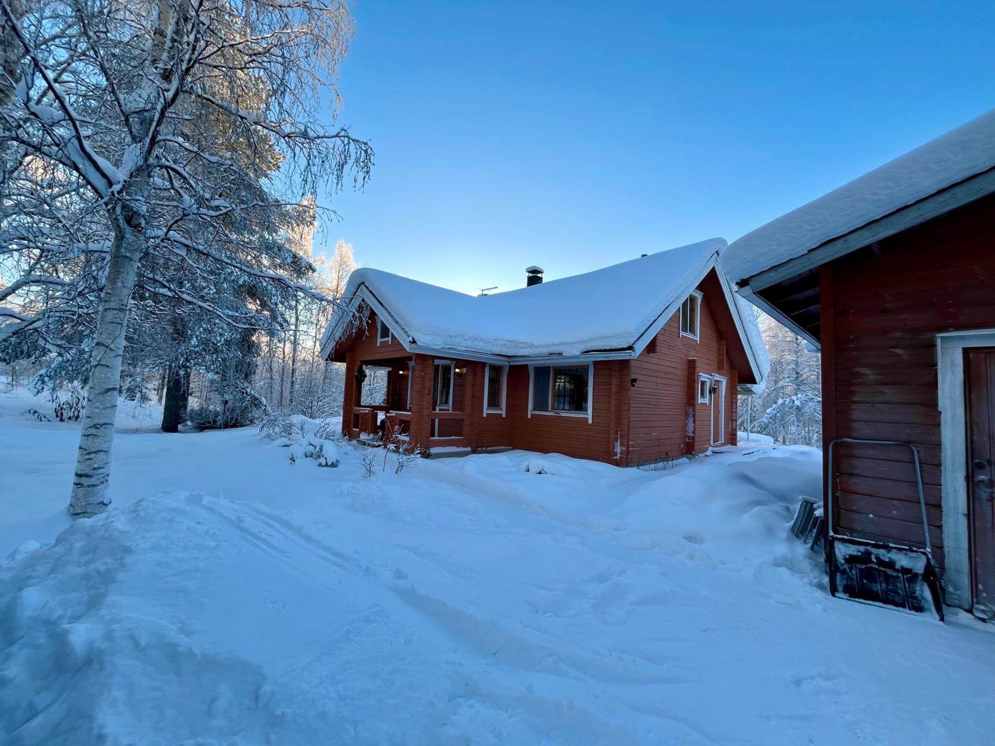 Log Cottages In 10 Min From Santa Claus Village-Sauna&Freeparking 로바니에미 외부 사진