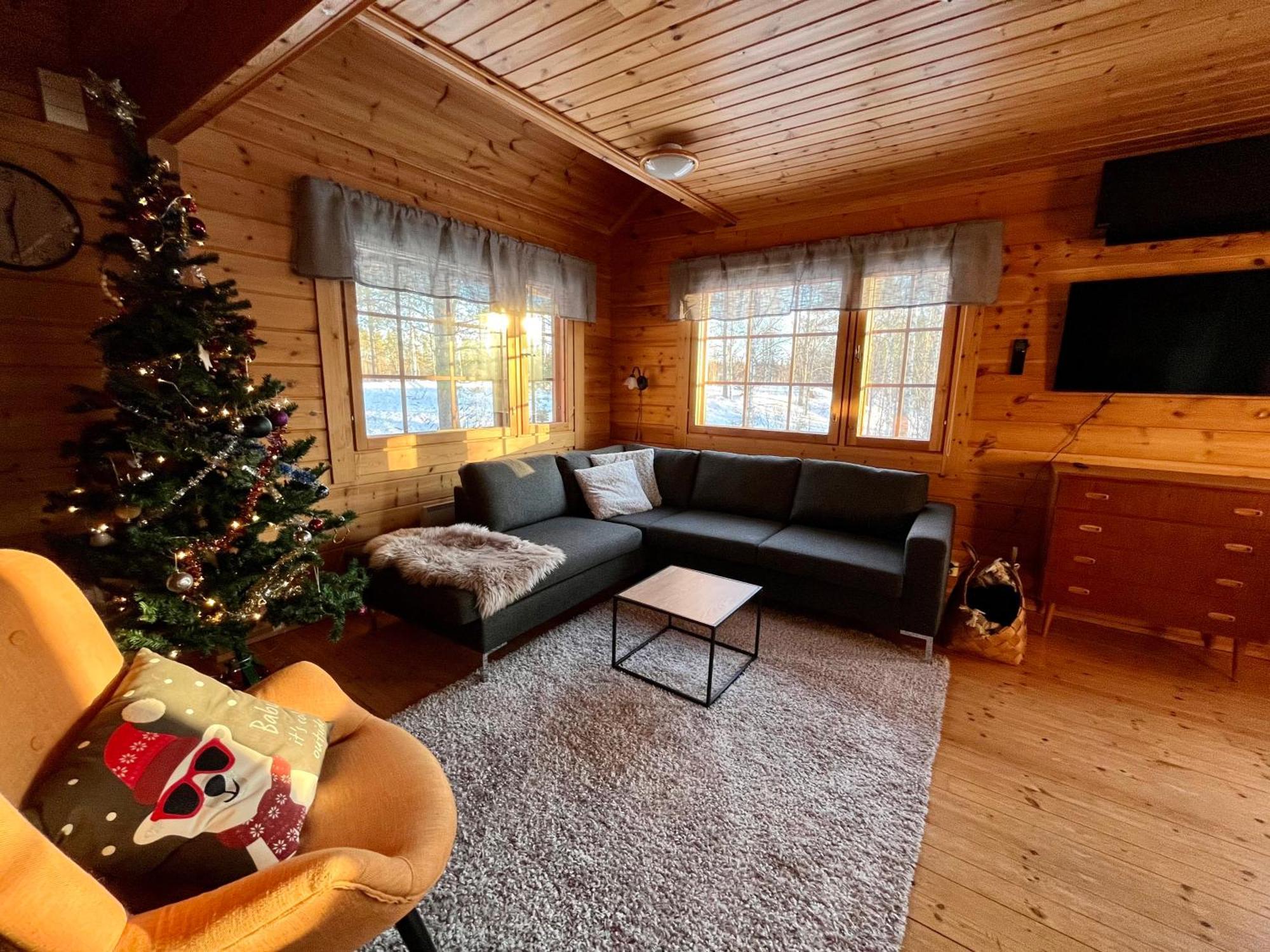 Log Cottages In 10 Min From Santa Claus Village-Sauna&Freeparking 로바니에미 외부 사진